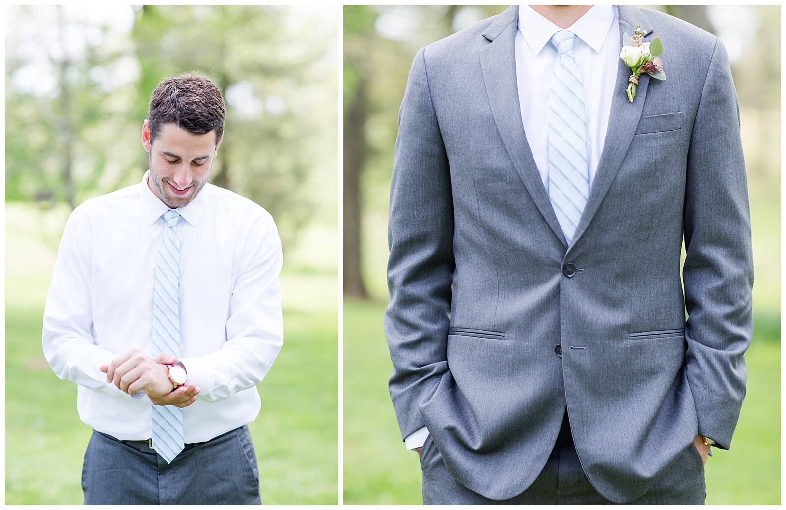 The Ivy place groom portraits 