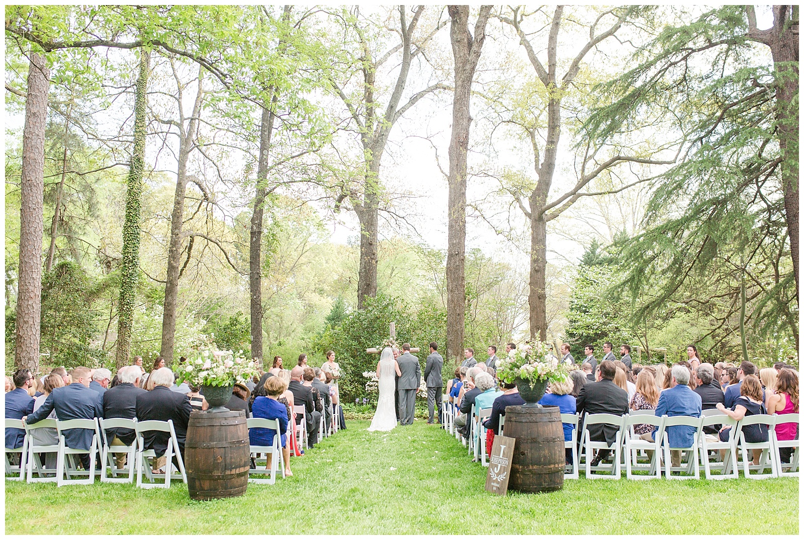 The Ivy Place wedding ceremony 