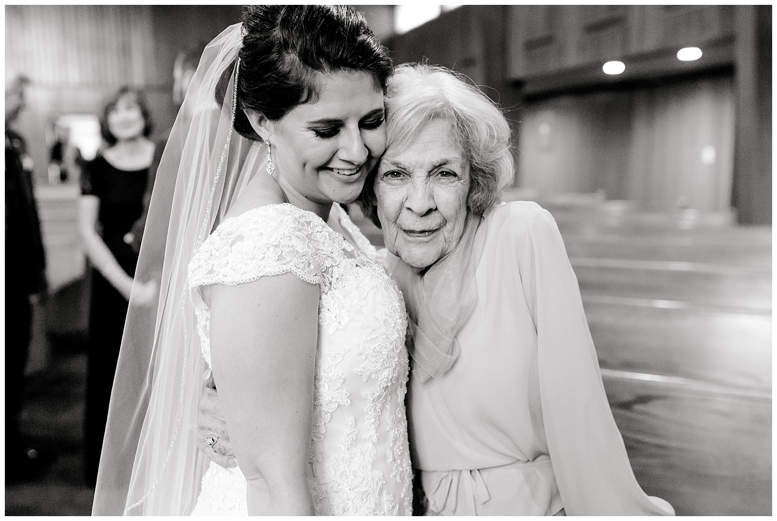 bride with grandma 